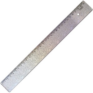 Régua 30cm Holográfica Glitter Maxcril