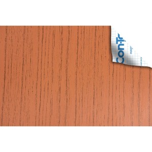 Papel Contact Adesivo 45cm x 2 Metros - Madeira Mogno Con-Tact