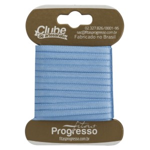 Fita de Cetim n.0 0066 - Azul Celeste Progresso