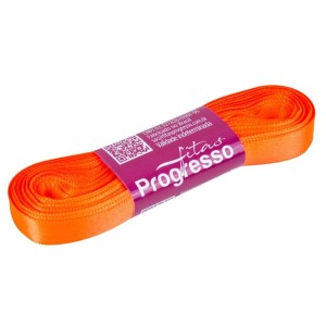 Fita de Cetim n.2 0278 - Laranja Cítrico Progresso