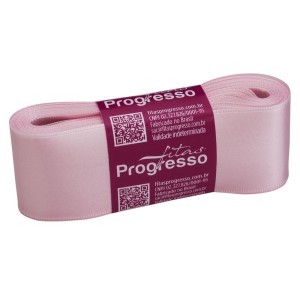 Fita de Cetim n.9 0209 - Rosa Claro Progresso