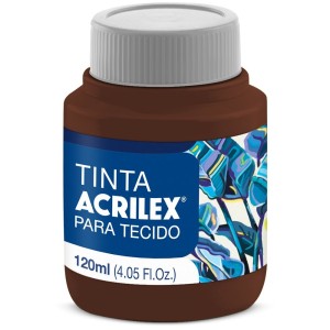 Tinta para Tecido 120ml - Marrom 531 Acrilex