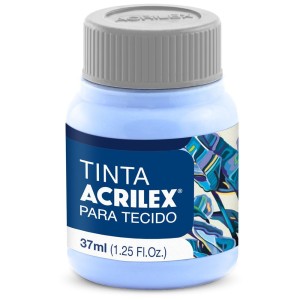 Tinta para Tecido 37ml - Azul Bebê 811 Acrilex