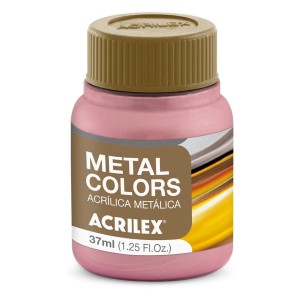 Tinta Acrílica Metal Colors 37ml - Rosa 537 Acrilex