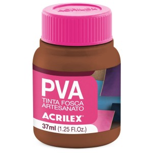 Tinta PVA Fosca 37ml - Chocolate 814 Acrilex