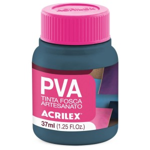Tinta PVA Fosca 37ml - Cinza Lunar 574 Acrilex