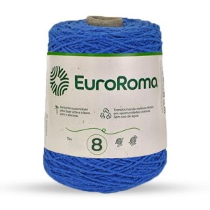 Barbante N.8 903 - Azul Royal 600g EuroRoma
