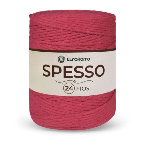 Barbante Spesso 24 Fios 1070 - Melancia 1kg EuroRoma