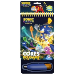 Livro Colorindo com Água - Sonic - Cores do Game Ciranda Cultural