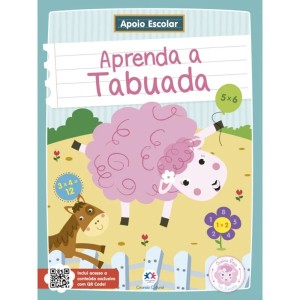 Livro Apoio Escolar - Aprenda a Tabuada Ciranda Cultural