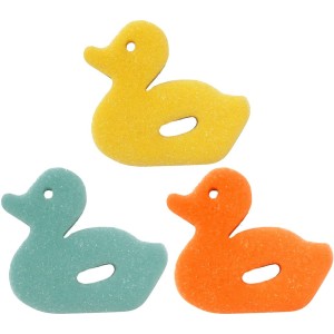 Bucha para Banho - Patinho Linda Flor