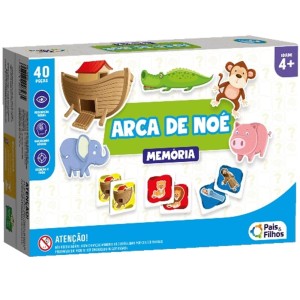 Jogo da Memória - Arca de Noé 2785 Pais e Filhos