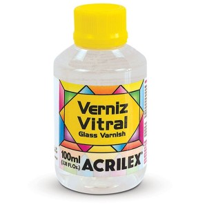 Verniz Vitral Incolor 100ml Acrilex