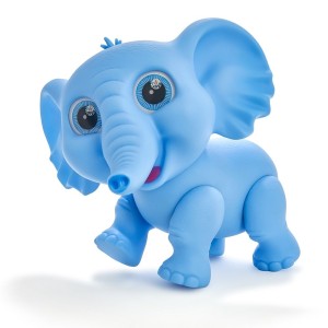 Baby Safari - Elefantinho Azul 136 Puff Toys