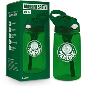 Garrafa Spoty 480ml - Palmeiras Brasfoot