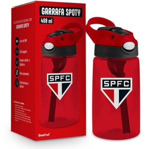 Garrafa Spoty 480ml - São Paulo Brasfoot