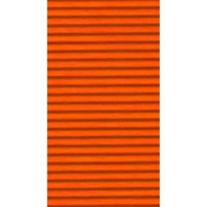 Papel Micro Ondulado 48cm x 80cm - Laranja