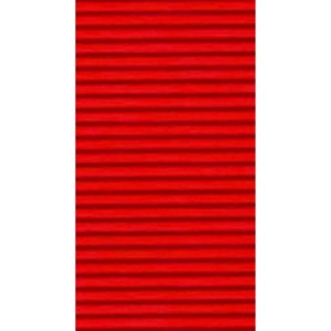 Papel Micro Ondulado 48cm x 80cm - Vermelho