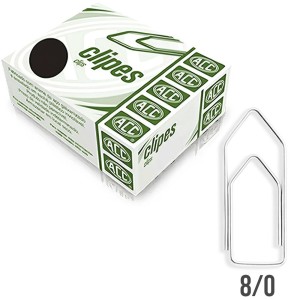 Clips 8/0 Aço Galvanizado c/25 ACC