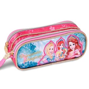 Estojo Duplo - Princesas Mágicas Rosa PR24520F Clio Style