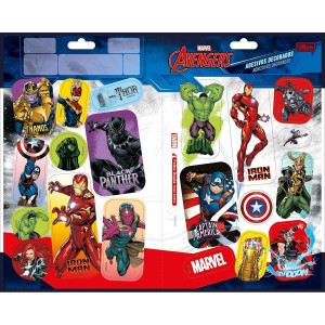 Cartela de Adesivos Duplo G - Avengers Tilibra