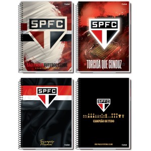 Caderno 10 Matérias São Paulo 160 Folhas Credeal