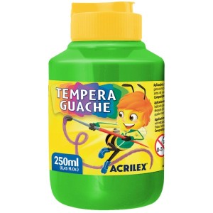 Tempera Guache 250ml - Verde Folha 510 Acrilex