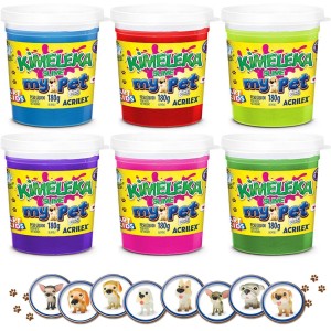Kimeleka Slime - My Pet Dogs 180g Acrilex