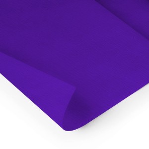 Papel Crepom Simples 48cm x 2m - Roxo