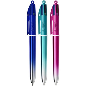 Caneta Esferográfica 4 Cores Smooth Gradient Bic