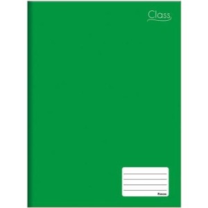 Caderno Brochura Verde 48 Folhas Foroni