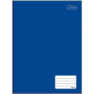Caderno Brochura Azul 48 Folhas Foroni