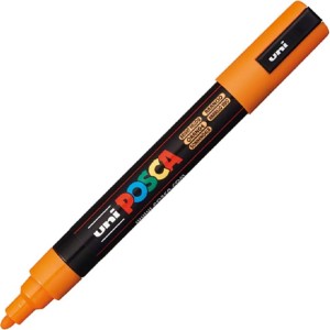 Caneta Posca PC-5M - Laranja Uniball