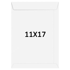 Envelope 11cm x 17cm - Branco c/250 Scrity