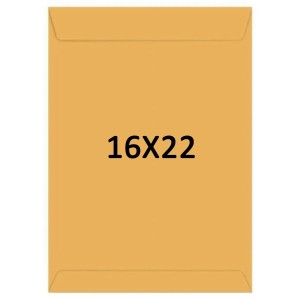 Envelope 16cm x 22cm - Kraft Ouro c/10 Scrity