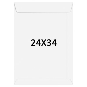 Envelope 24cm x 34cm - Branco c/10 Scrity