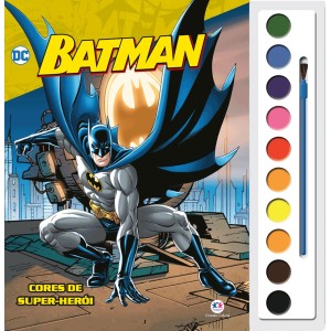 Livro com Aquarela - Batman - Cores de Super-Herói Ciranda Cultural